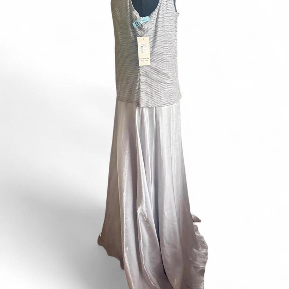 Cachet gorgeous evening gown with mesh like top and jacket Size 16 - Picture 6 of 7